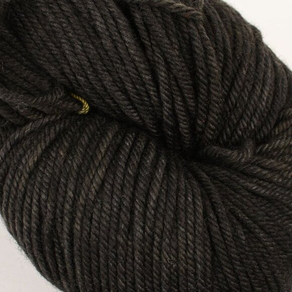 MadelineTosh Pure Merino Worsted Yarn 100% Wool Hand Dyed Onyx - Picture 2 of 3